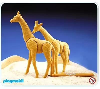 Playmobil COLOR - Girafes et 1 feutre color