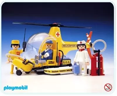 Playmobil Rescuers & Hospital - Rescue Helicopter