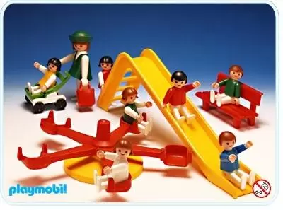 Playmobil dans la ville - Jardin d\'enfants
