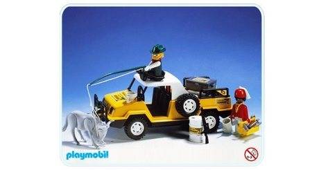 playmobil wildlife safari truck