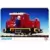 Red Diesel Locomotive