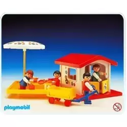 Playground Playhouse & Sandbox