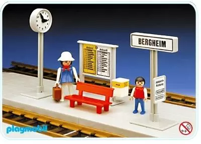 Playmobil Trains - Small Train Platform