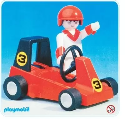Playmobil Sports Mécaniques - Pilote de Go Kart