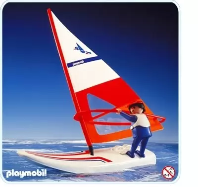 Playmobil en vacances - Planche à voile