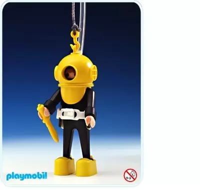 Playmobil underwater world - Hard-Hat Diver (Yellow/Black)