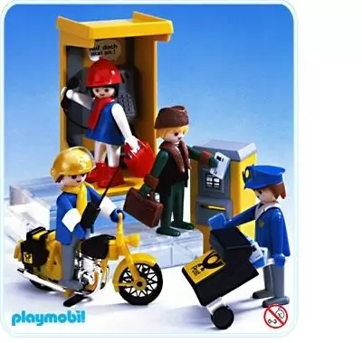 Playmobil in the City - Phone Booth and Mailmen