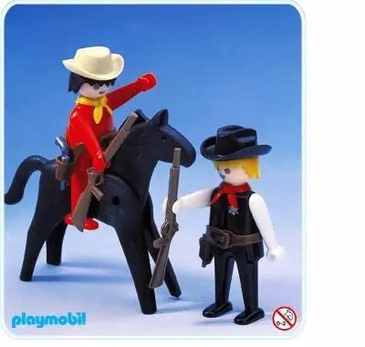 Playmobil Far West - Sheriff et cow-boy