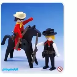 Sheriff et cow-boy