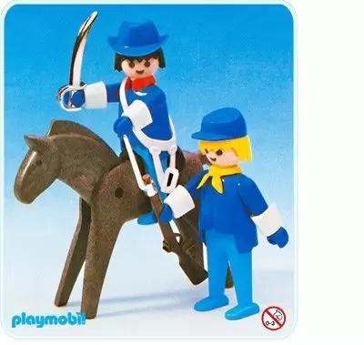 Far West Playmobil - US Cavalry soldiers