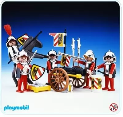 Playmobil Chevaliers - Soldats du guet
