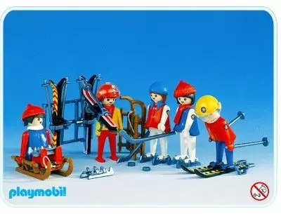 Playmobil Winter sports - 5 Skiers