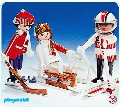 Playmobil COLOR - Sports d\'hiver Color