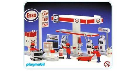 playmobil esso station