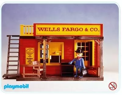Playmobil Far West - Station Wells Fargo