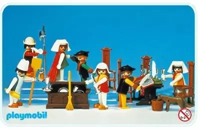 Playmobil Chevaliers - Super Set Habitants de la ville