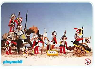 Playmobil Chevaliers - Super Set soldats de guet