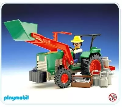 Seizoen deksel geloof Tractor - Playmobil Farmers 3500