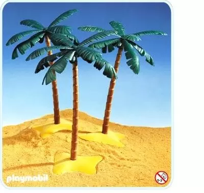 Accessoires & décorations Playmobil - Trois palmiers