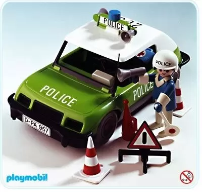Playmobil Policier - Voiture de police