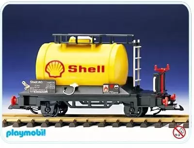 Playmobil Trains - Wagon citerne Shell