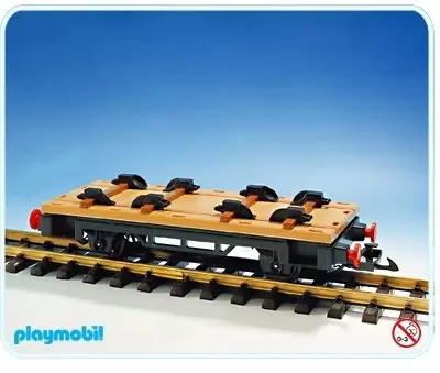 Playmobil Trains - Wagon plate-forme