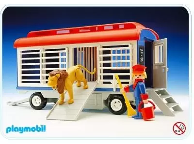 Playmobil Circus - Remorque de la cage du Lion