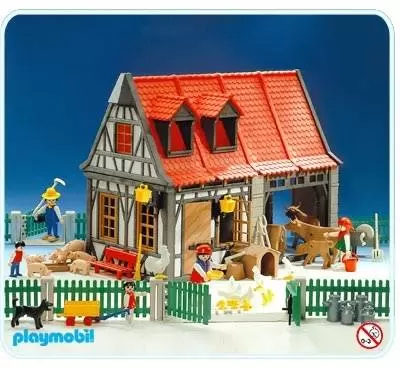 Playmobil Fermiers - Ferme avec animaux