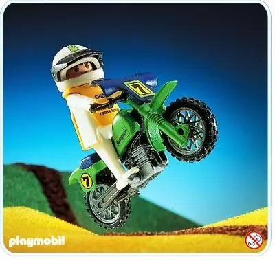Playmobil Motor Sports - Off-Road Motorcycle