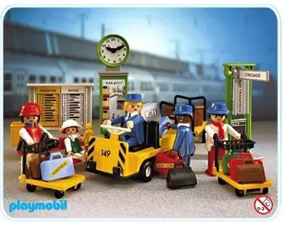 Playmobil Trains - Quai de gare