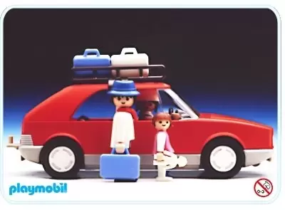 Playmobil en vacances - Voiture de tourisme