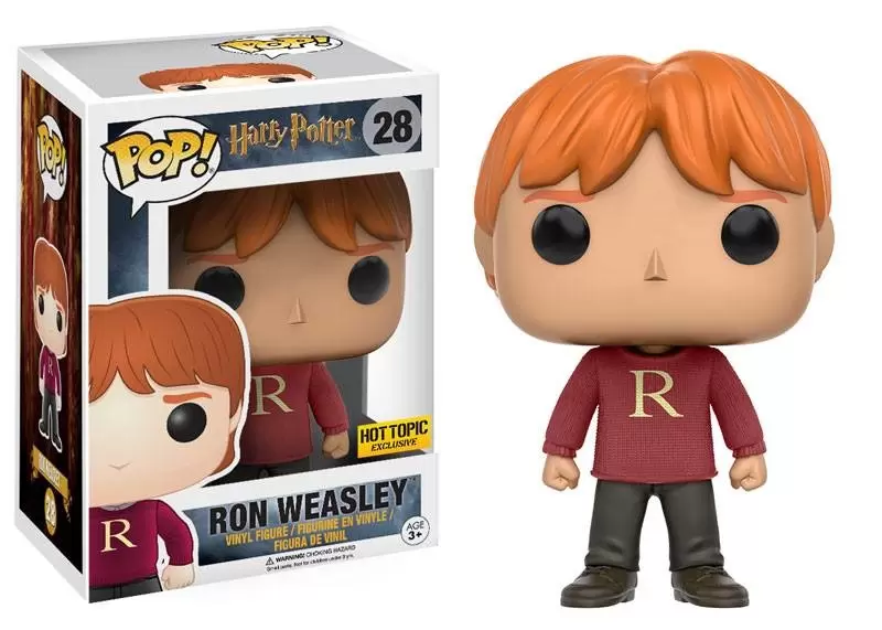 POP! Harry Potter - Ron Weasley With R Sweat