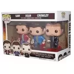 Supernatural - Sam, Dean And Crowley Bloody 3-Pack