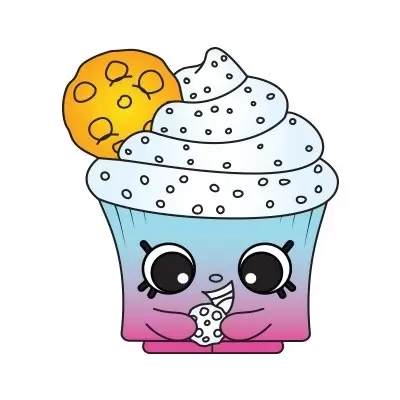 Shopkins Season 5 - Creamy Cookie Cupcake
