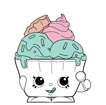 Shopkins Saison 4 - Ice Cream Queen