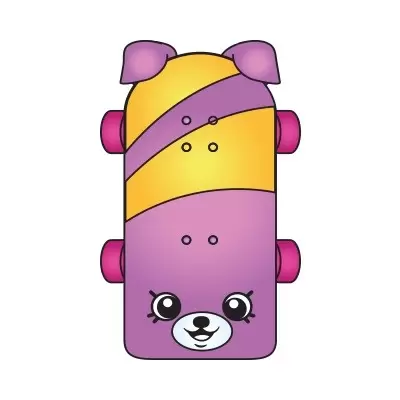 Shopkins Season 5 - Katie Skateboard