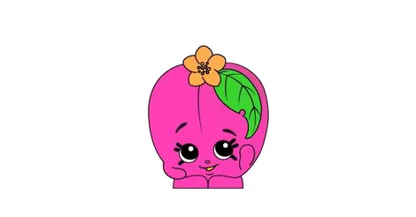 Shopkins peach online