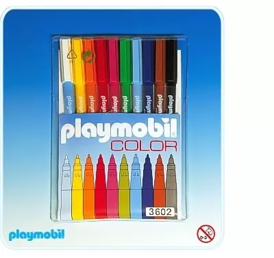 Playmobil COLOR - 10 Playmobil color markers