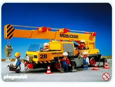 Playmobil Builders - Mobile Crane Truck