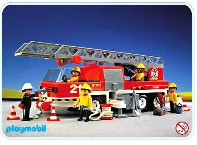 Playmobil Pompier - Camion pompiers