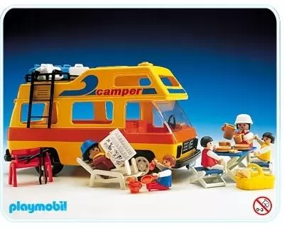 Playmobil en vacances - Camping car
