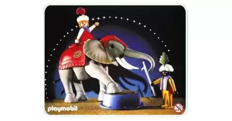 Elephant Rider And - Playmobil Circus 3711