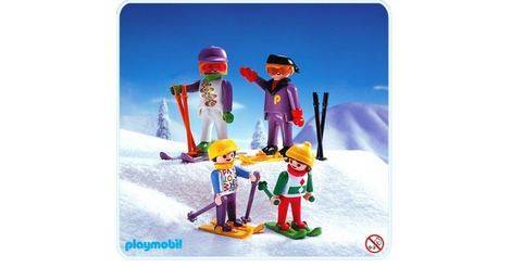 playmobil skiing