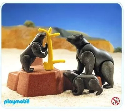 Playmobil Parc Animalier - Famille ours