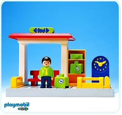 Playmobil 1.2.3 - Gare