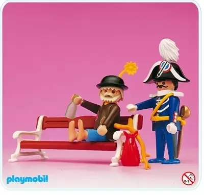 Playmobil Victorian - Hobo And Gendarme