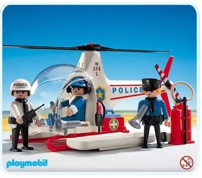 Police Playmobil - Police Helicopter