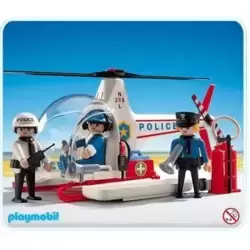 K4203 Phares Double Gris Camions d'Interventions 3160 3166 PLAYMOBIL POLICE 