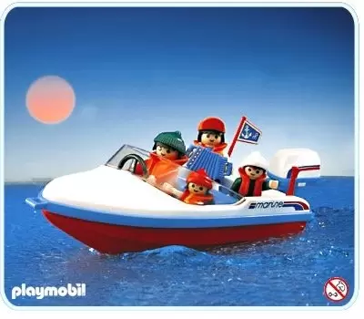 Playmobil on Hollidays - Motorboat