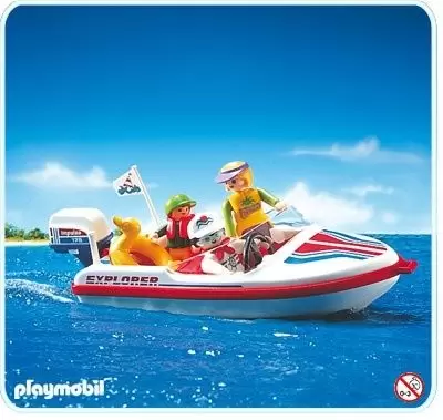 Playmobil en vacances - Hors-bord